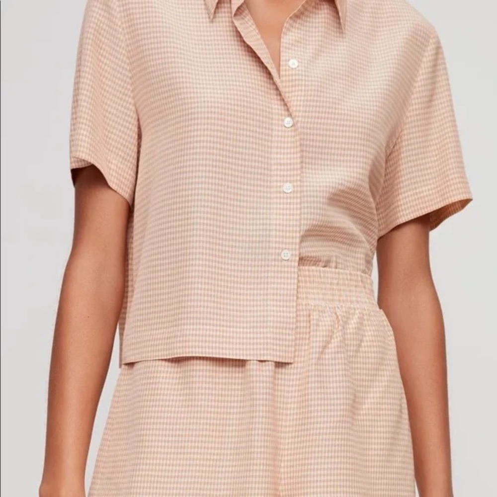 Babaton Wayne Shirt Women’s Size Small Button Up Aritiza - Picture 2 of 7